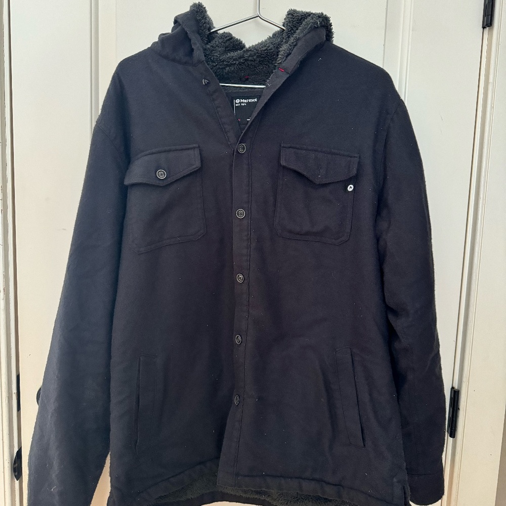 Marmot Fleece Lined Hoodie Zip Up